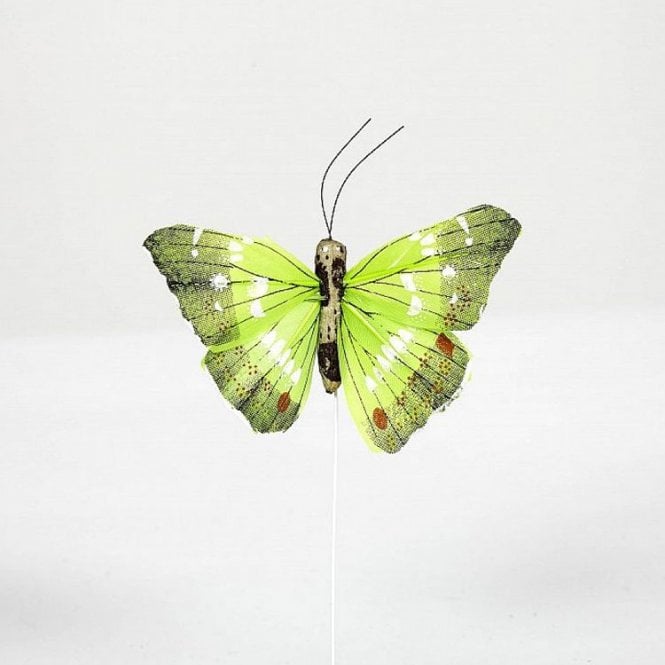07 Pattern Butterflies Green - Pack of 12