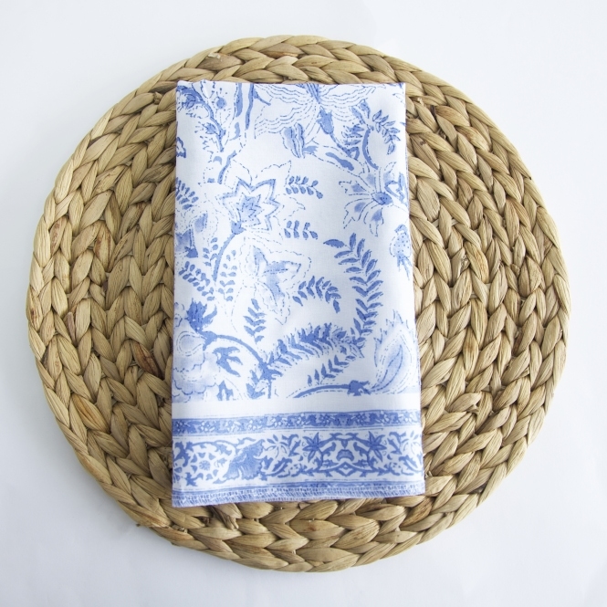 Amalfi Table Napkin Blue