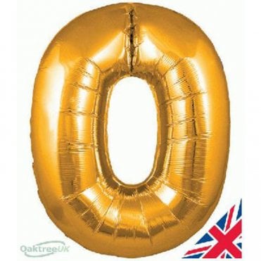 Balloon Number 0 - Gold
