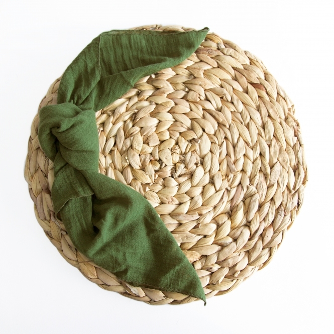 Bespoke Cheesecloth Double Gauze Napkin Burnt Olive