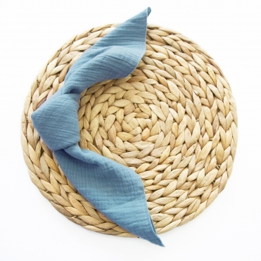 Bespoke Cheesecloth Double Gauze Napkin Cornflower
