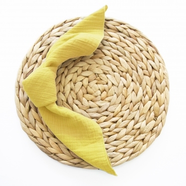 Bespoke Cheesecloth Double Gauze Napkin Yellow