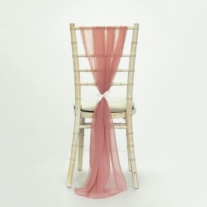 Bespoke Chiffon Georgette Vertical Drape Lemonade Pink (No.126)