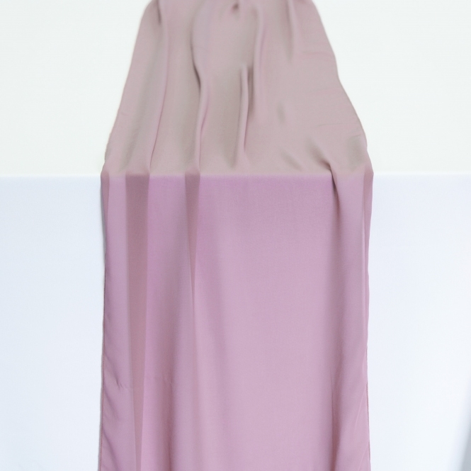 Bespoke Chiffon Table Runners Large Dusty Lavender