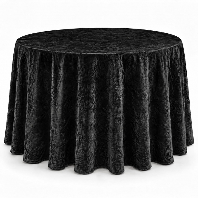 Bespoke Crushed Velvet Tablecloth 132