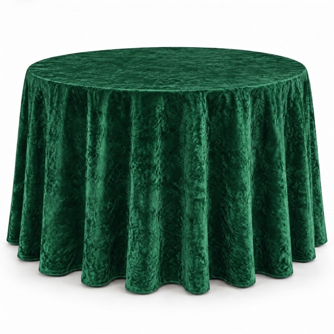 Bespoke Crushed Velvet Tablecloth 132