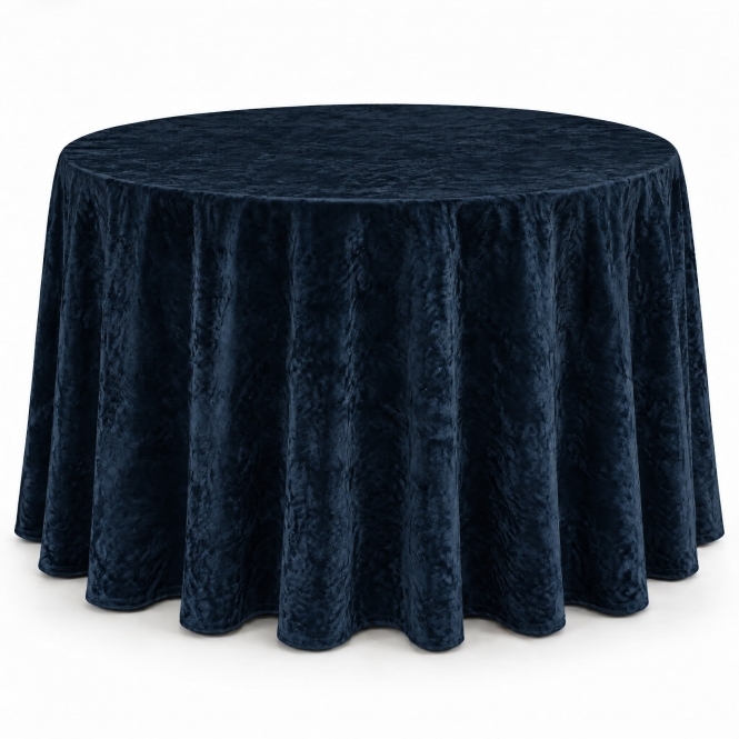 Bespoke Crushed Velvet Tablecloth 132