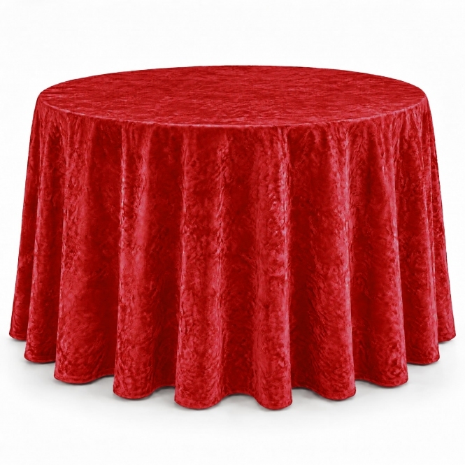 Bespoke Crushed Velvet Tablecloth 132