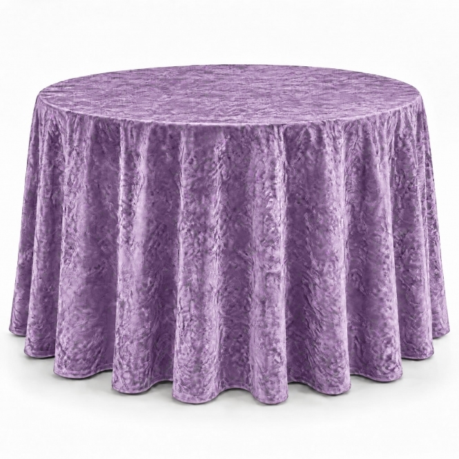 Bespoke Crushed Velvet Tablecloth 132