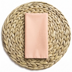 Bespoke Poly Cotton Napkin Peach