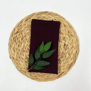 Bespoke Polyester Napkin Dark Wine