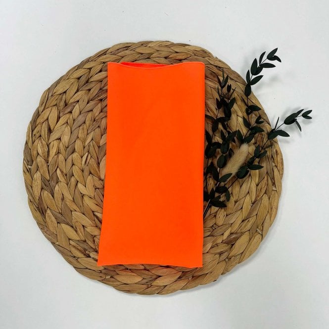 Bespoke Polyester Napkin Flo Orange