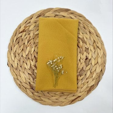 Bespoke Polyester Napkin Gold