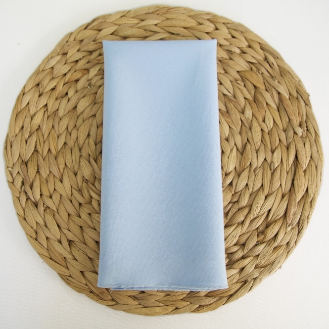 Bespoke Polyester Napkin Light Blue Limited Edition