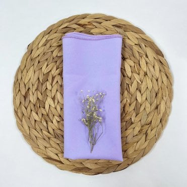 Bespoke Polyester Napkin Light Lilac