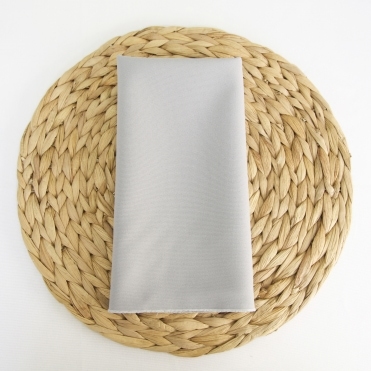 Bespoke Polyester Napkin Moonstone Silver Limited Edition
