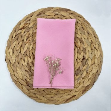 Bespoke Polyester Napkin Pink