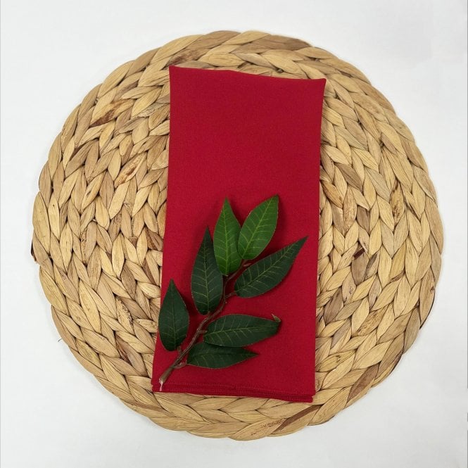 Bespoke Polyester Napkin Red