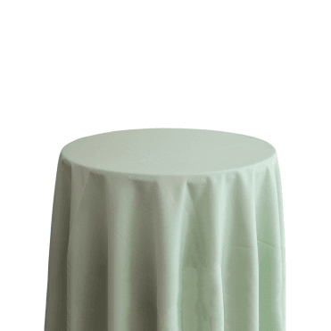 Bespoke Polyester Tablecloth 120 Round Mint