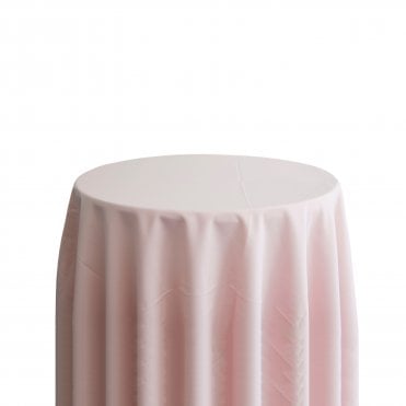 Bespoke Polyester Tablecloth 132 Round Candyfloss