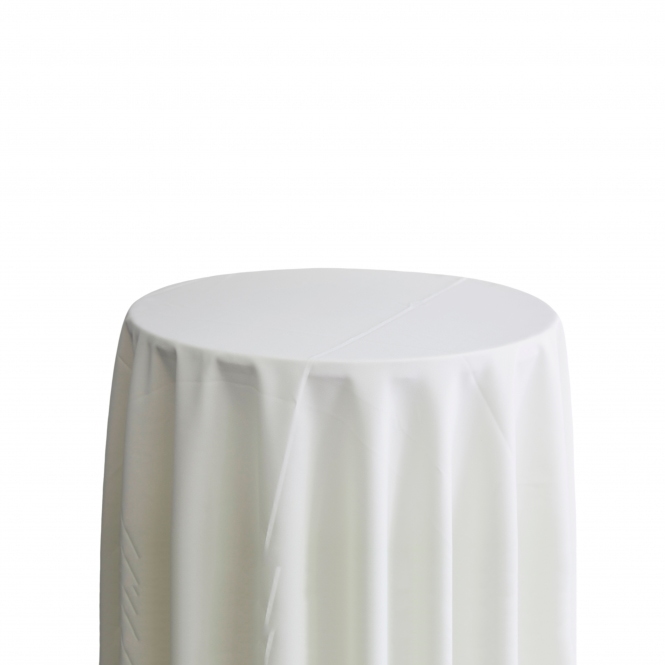 Bespoke Polyester Tablecloth 90 x 90 Ivory