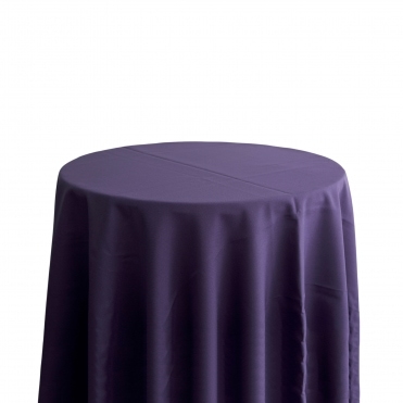 Bespoke Polyester Tablecloth 90 x 90 Purple