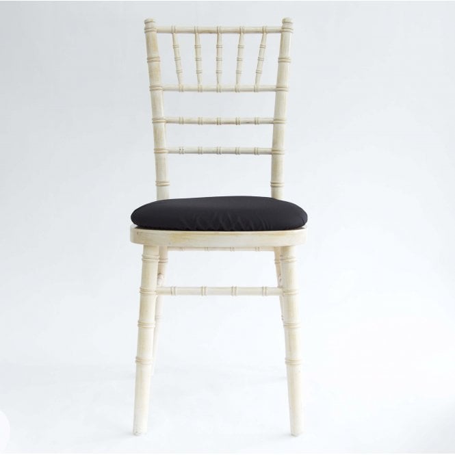Bespoke Seat Pad Cover Polyester Black