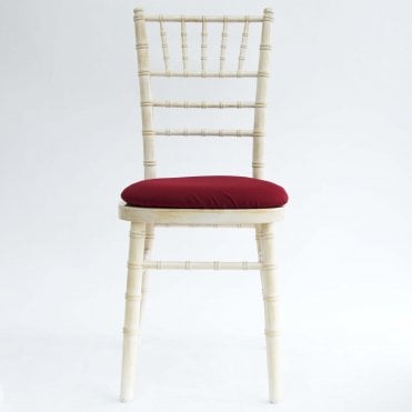 Bespoke Seat Pad Cover Polyester Cherry