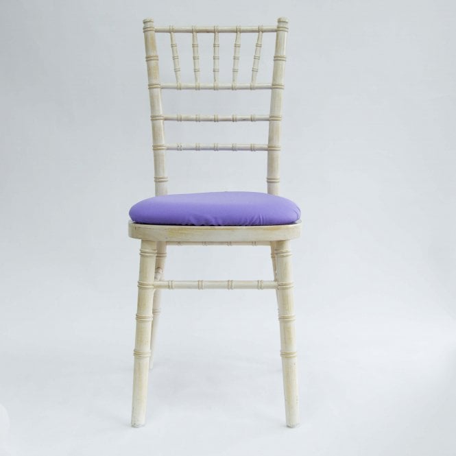 Bespoke Seat Pad Cover Polyester Dark Lilac