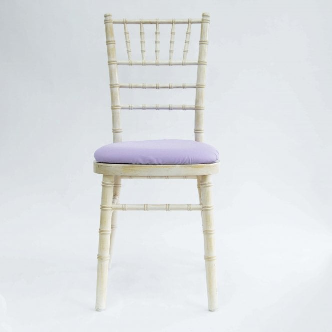 Bespoke Seat Pad Cover Polyester Light Lilac