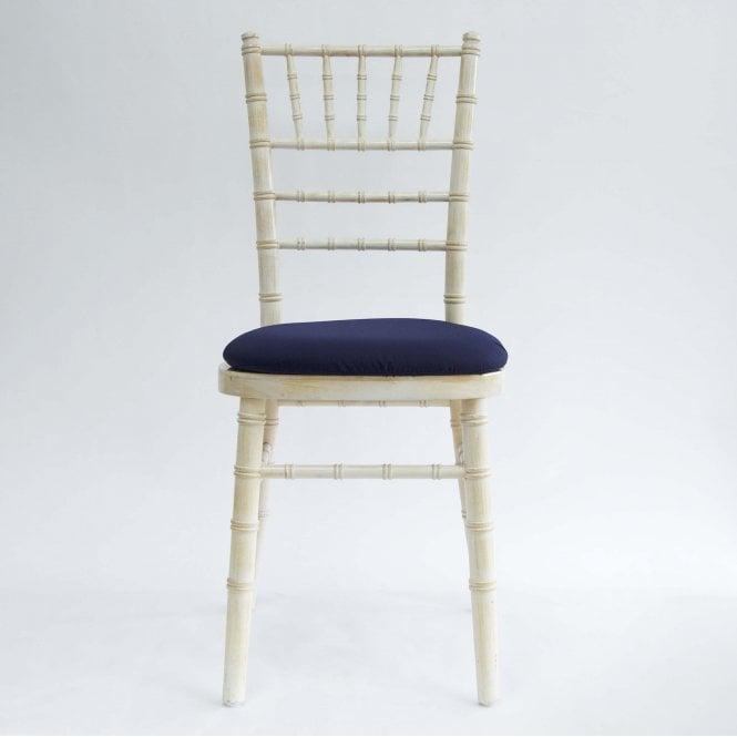 Bespoke Seat Pad Cover Polyester Navy