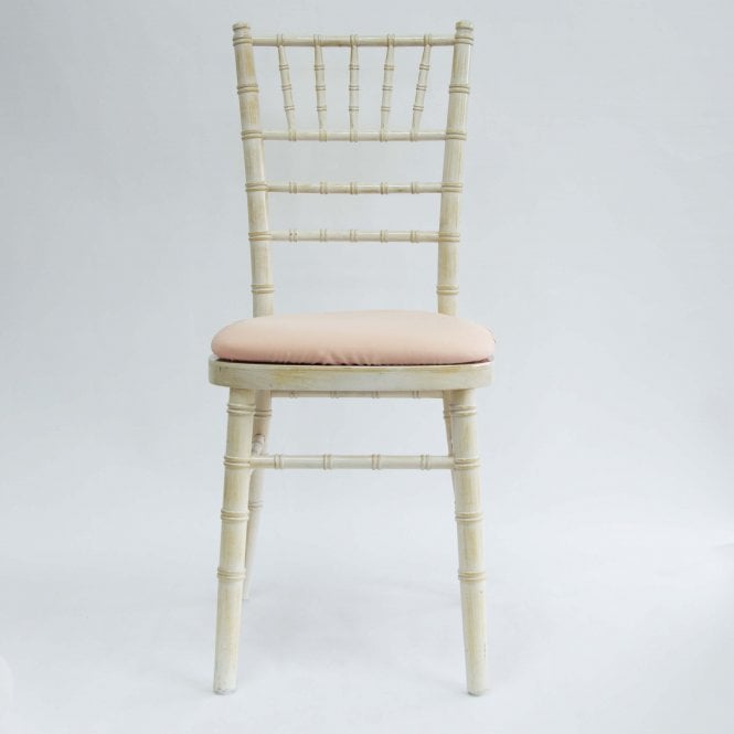 Bespoke Seat Pad Cover Polyester Peach