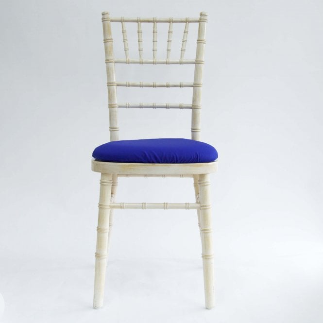 Bespoke Seat Pad Cover Polyester Royal Blue