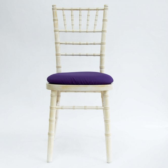 Bespoke Seat Pad Cover Polyester Violet