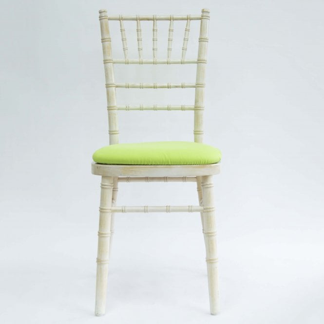 Bespoke Seat Pad Covers Polyester Lime