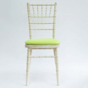 Bespoke Seat Pad Covers Polyester Lime