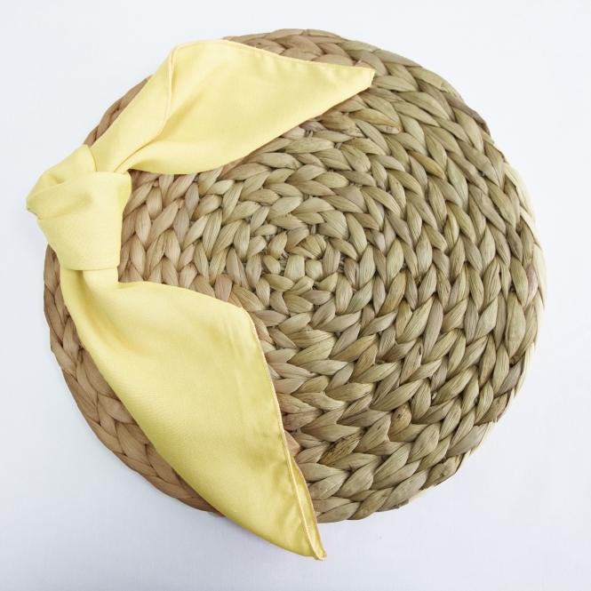 Bespoke Viscose Napkin Pale Yellow No.69