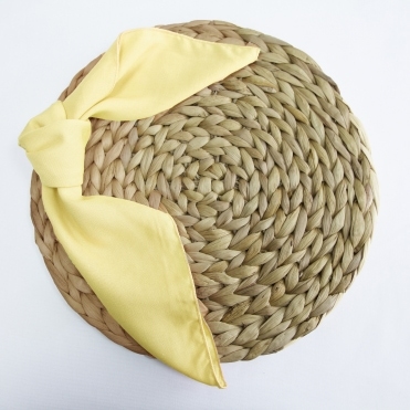 Bespoke Viscose Napkin Pale Yellow No.69