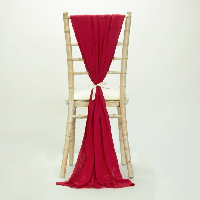 Bespoke Viscose Slub Stretch Drape Crimson C7