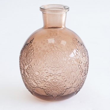 Bologna Bubble Vase Burnt Orange
