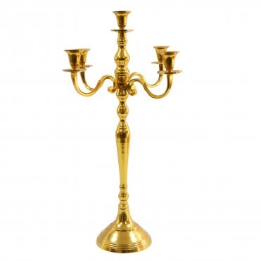 Candelabra 5 Arm 60cm Sunset Gold