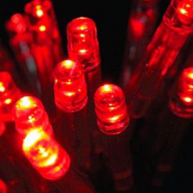 Led String Fairy Lights - 20 Leds Red