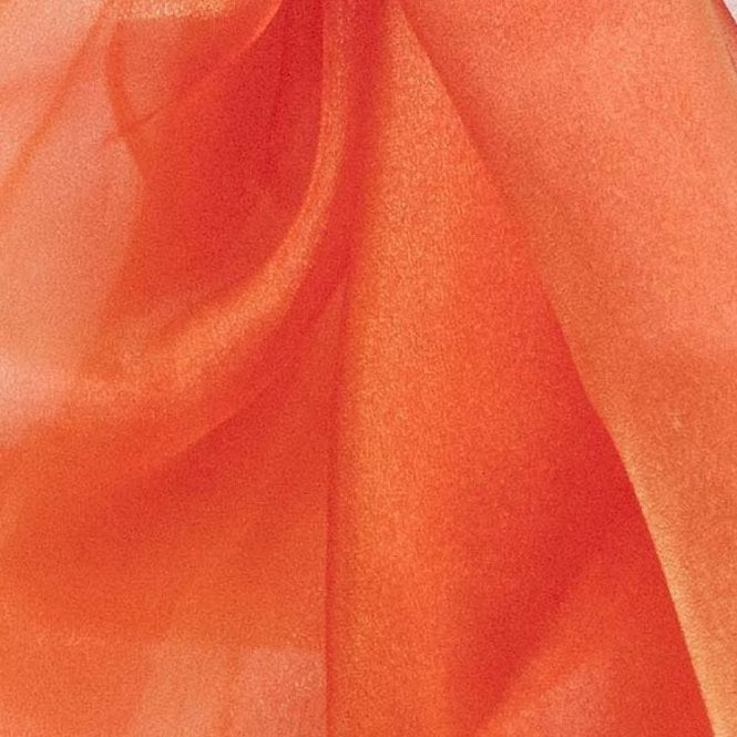 Organza Fabric Orange/Yellow