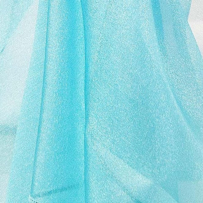 Organza Fabric Turquoise