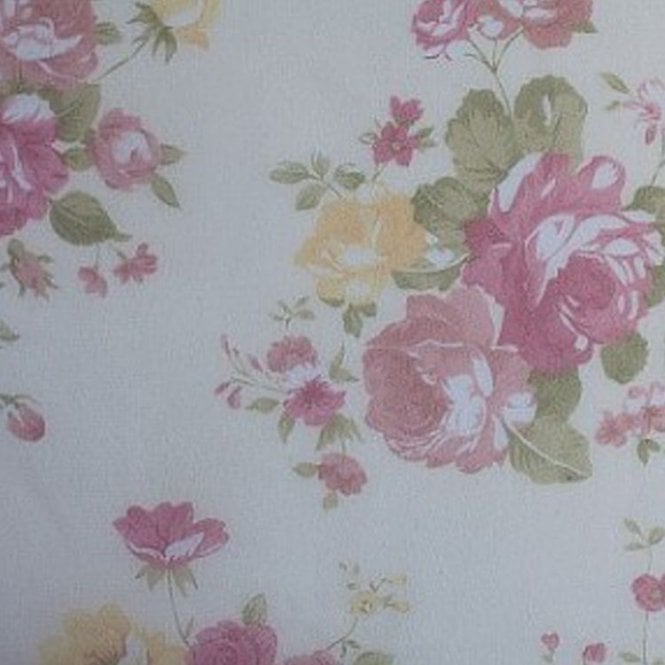 Organza Fabric Vintage Floral