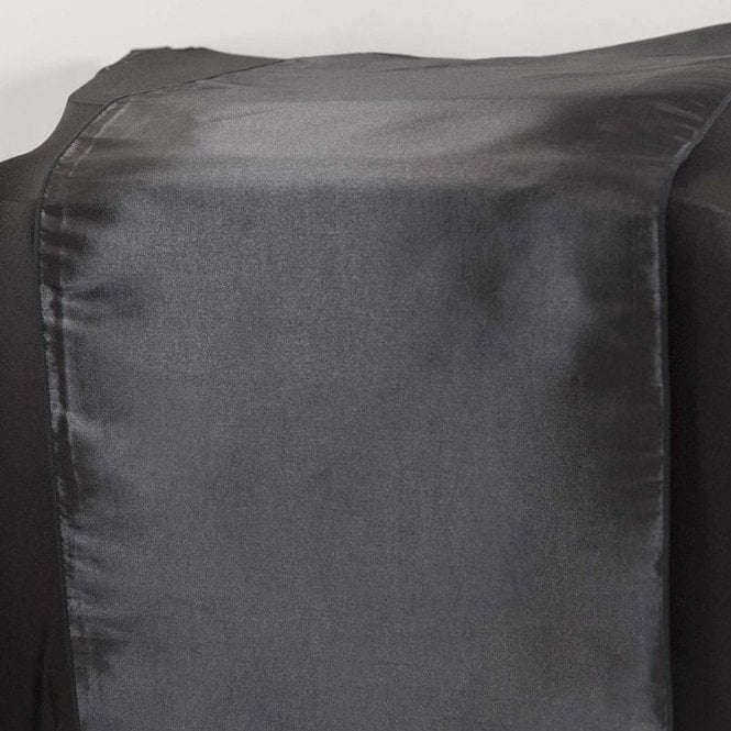 Taffeta Table Runner Black