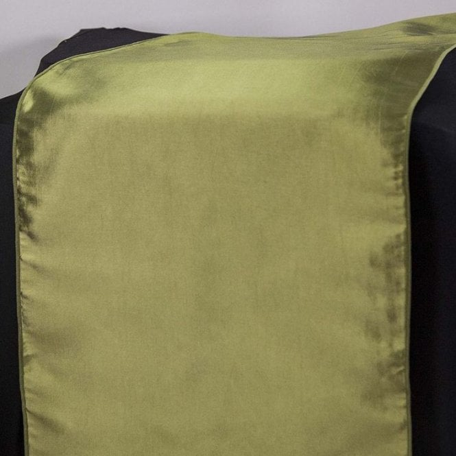 Taffeta Table Runner Moss