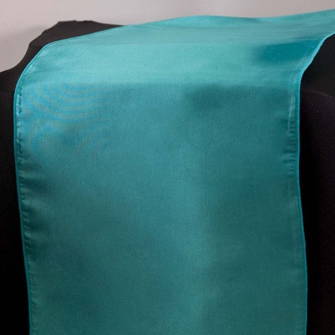 Taffeta Table Runner Teal