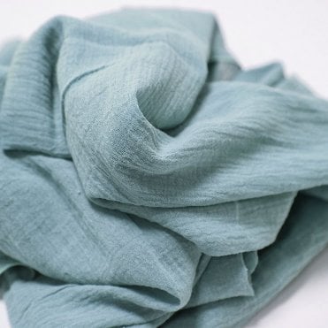Cheesecloth Fabric 20m Dusty Blue