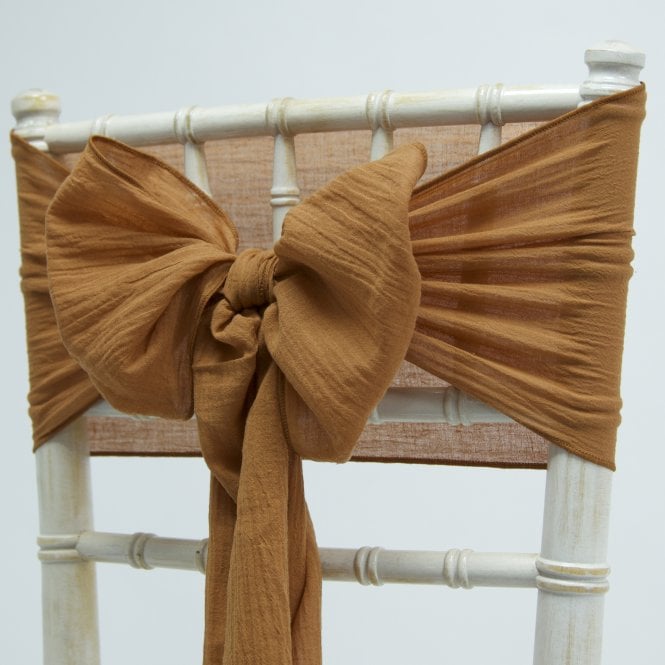Cheesecloth Sash Terracotta